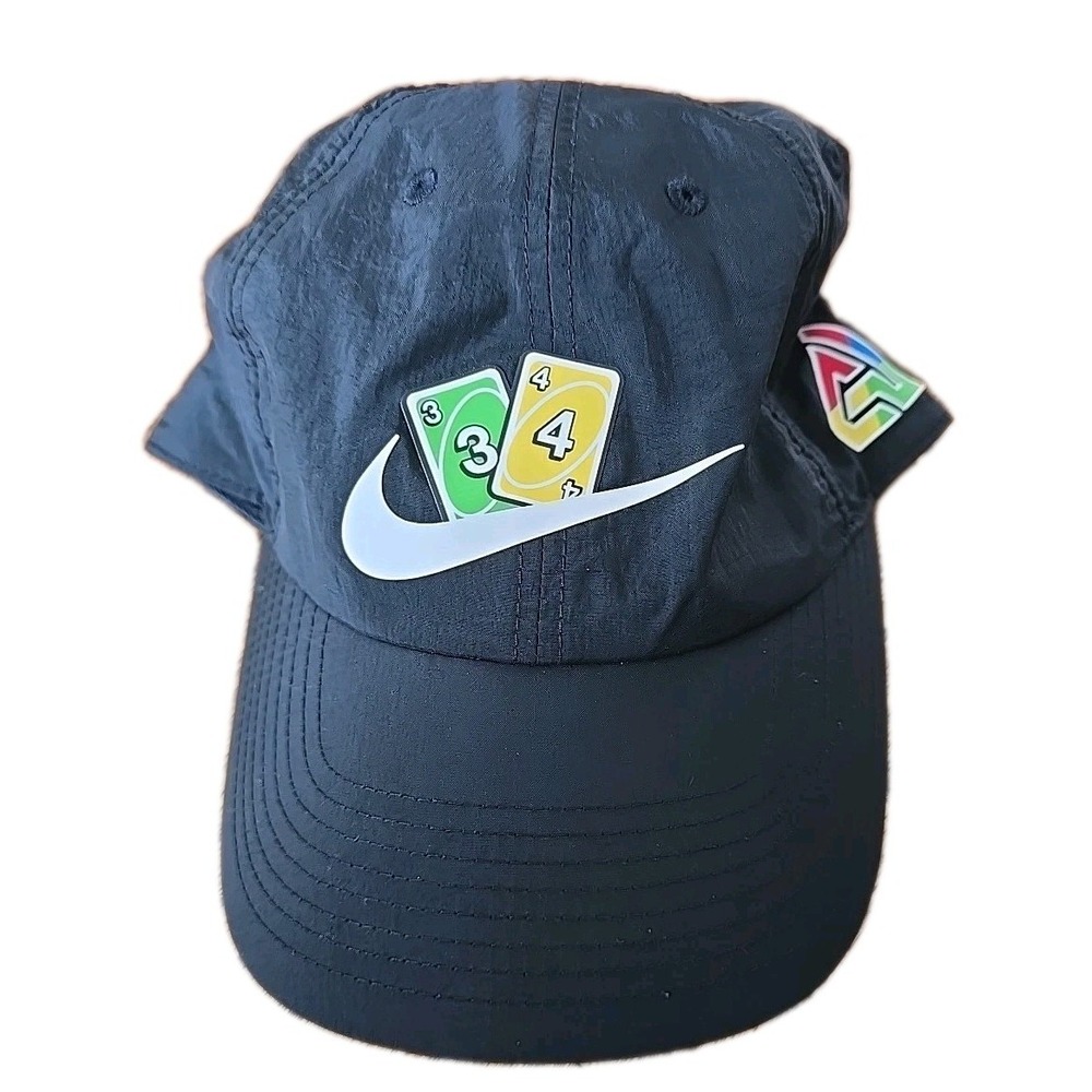 Nike Giannis Antetokounmpo Black Uno Strap back Hat